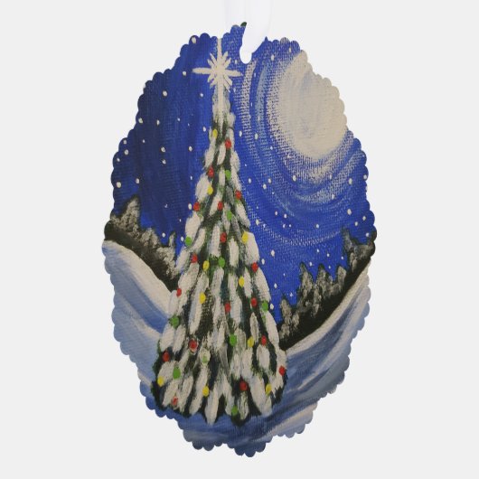 Christmas Tree Ornament Kaart (Rechts)