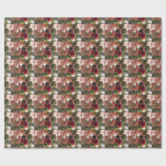 CHRISTMAS TREE ORNAMENT wrappapier Cadeaupapier (Vlak)