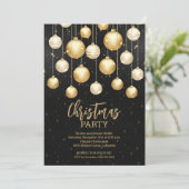 Christmas Tree Ornamenten Business Kaart (Staand voorkant)