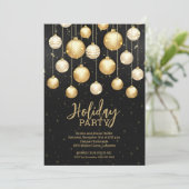 Christmas Tree Ornamenten Business Kaart (Staand voorkant)