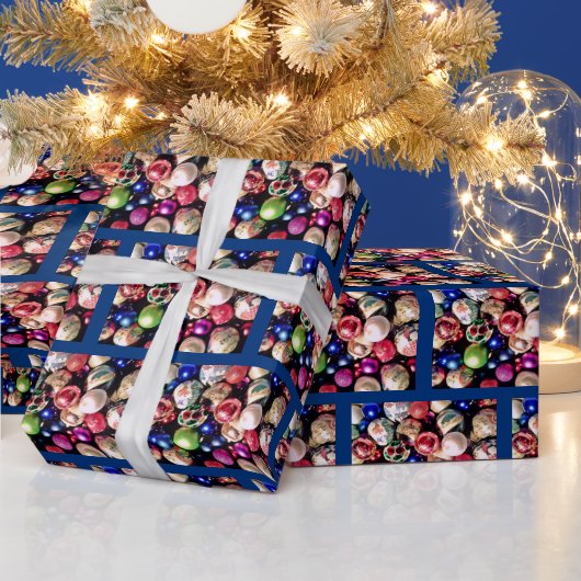 CHRISTMAS TREE ORNAMENTEN voor het verpakken van p Cadeaupapier (Feestdagen)