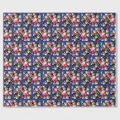 CHRISTMAS TREE ORNAMENTEN voor het verpakken van p Cadeaupapier (Vlak)