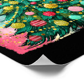 Christmas Tree Ornaments Holiday Xmas Lights Men W Poster (Hoek)