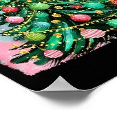 Christmas Tree Ornaments Holiday Xmas Lights Men W Poster (Hoek)