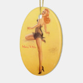 CHRISTMAS TREE ORNANAMES - SPELEN - RETRO KERAMISCH ORNAMENT (Links)