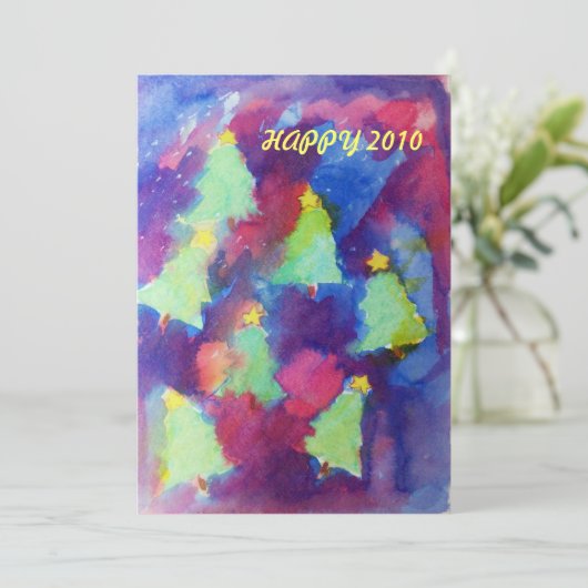 CHRISTMAS TREE - PARTIJ KAART (Staand voorkant)