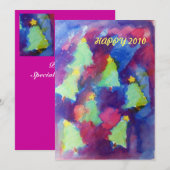 CHRISTMAS TREE - PARTIJ KAART (Voorkant / Achterkant)