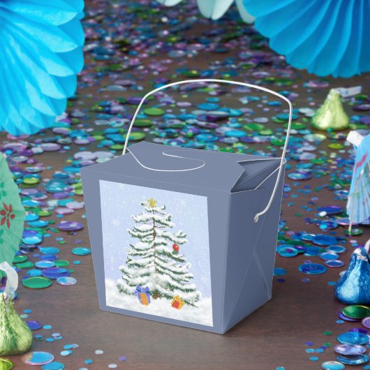 Christmas Tree Party Favoriete Box Bedankdoosjes (Feest)