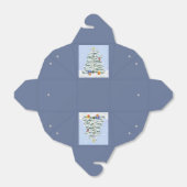 Christmas Tree Party Favoriete Box Bedankdoosjes (Uitgevouwen)