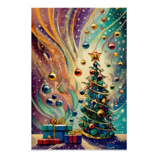 Christmas tree perfect poster (Voorkant)