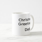 Christmas Tree Personalized Mug Koffiemok (Voorkant rechts)