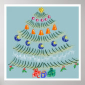 Christmas tree poster (Voorkant)