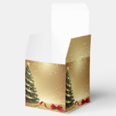 Christmas Tree Ribbons Holiday Favor Box Bedankdoosjes (Geopend)