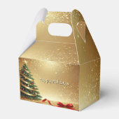 Christmas Tree Ribbons Holiday Gift Box Bedankdoosjes (Voorkant Zijde)