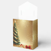 Christmas Tree Ribbons Holiday Gift Box Bedankdoosjes (Geopend)