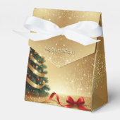 Christmas Tree Ribbons Holiday Gift Box Bedankdoosjes (Voorkant Zijde)