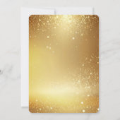 Christmas Tree Ribbons Holiday Party Invitation Kaart (Achterkant)