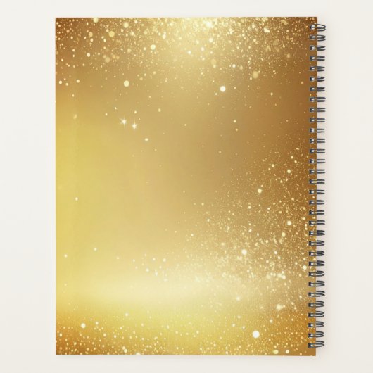 Christmas Tree Ribbons Holiday Planner (Achterkant)