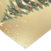 Christmas Tree Ribbons Holiday Table Runner Medium Tafelloper (Hoek)