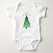 Christmas tree  romper (Voorkant)