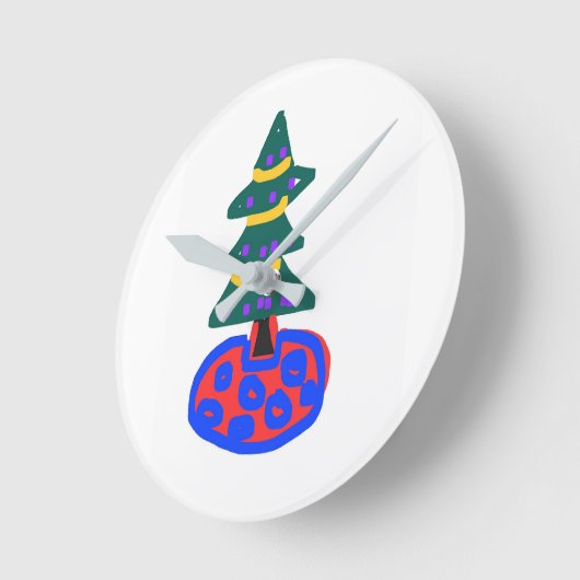 Christmas Tree Ronde Klok (Hoek)