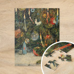 Christmas Tree | Rudolf Bernhard Willmann Legpuzzel<br><div class="desc">Christmas Tree Decorated with Lights | This vintage painting by Rudolf Bernhard Willmann (1868–1919) captures the warmth and enchantment of a classic Christmas tree decorated with glowing lights. The tree is adorned with delicate ornaments, candles, and garlands that illuminate its branches with a soft, festive glow, filling the room with...</div>