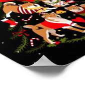 Christmas Tree Shiba Inu Lover Xmas Dog Owner New  Poster (Hoek)
