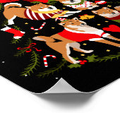 Christmas Tree Shiba Inu Lover Xmas Dog Owner New  Poster (Hoek)