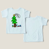 christmas tree shirt (Ontwerp Voorkant & Achterkant)