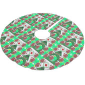 Christmas Tree Skirt Football Sports  Kerstboom Rok (Gekanteld)