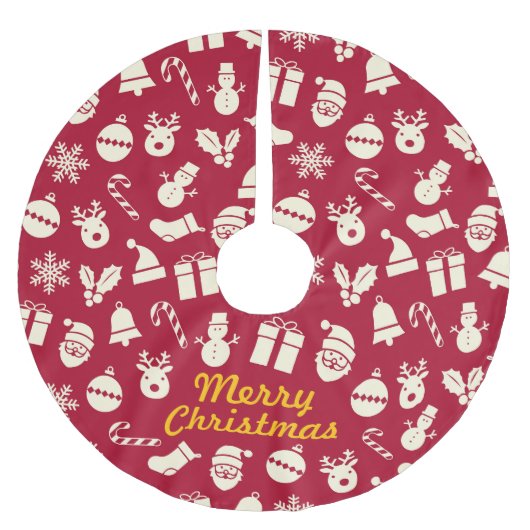 Christmas Tree Skirt Kerstboom Rok (Voorkant)