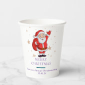 Christmas Tree Snowman Christmas Party I Papieren Bekers (Voorkant)