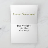 Christmas Tree Spirit - Kerst Wenskaart Feestdagen Kaart (Binnen)