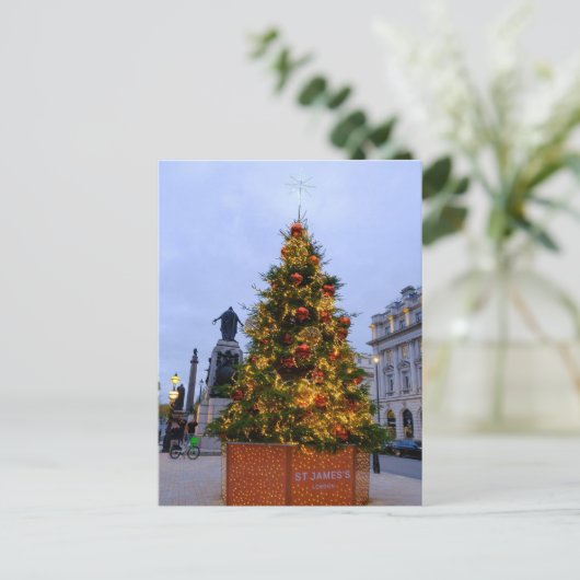 Christmas Tree, St James, Londen Briefkaart (Staand voorkant)