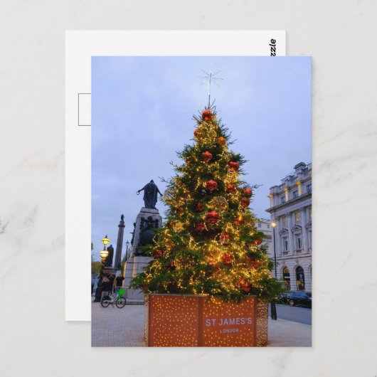 Christmas Tree, St James, Londen Briefkaart (Voorkant / Achterkant)