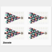 Christmas Tree Stickers (Vel)
