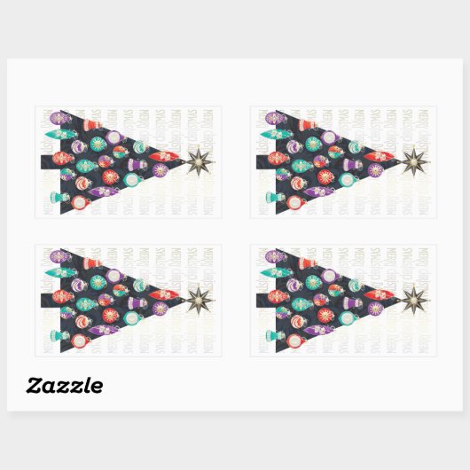 Christmas Tree Stickers (Vel)