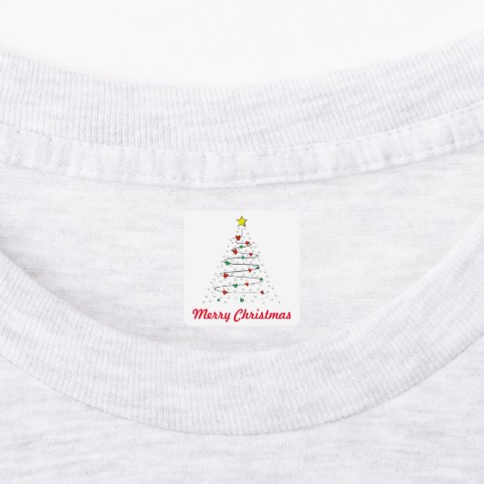 Christmas Tree Stickers (Aangebracht)