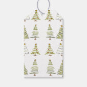 CHRISTMAS TREE TAG CADEAULABEL (Voorkant)