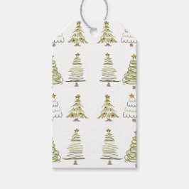 CHRISTMAS TREE TAG  CADEAULABEL