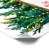 Christmas Tree The Season Jesus Cross The Reason  Poster (Hoek)