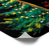 Christmas Tree The Season Jesus Cross The Reason  Poster (Hoek)