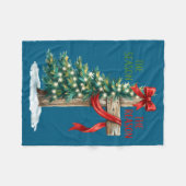 Christmas Tree The Season Jesus Cross The Reason X Fleece Deken (Voorkant (Horizontaal))