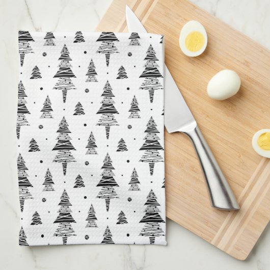 Christmas tree  theedoek (Quarter Fold)