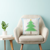 Christmas Tree Throw Cushion Kussen (Stoel)