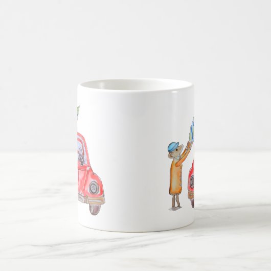 Christmas Tree Time! Koffiemok (Center)