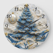 Christmas Tree Timekeeper Beauty Grote Klok (Voorkant)