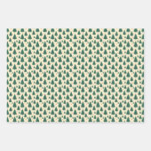 Christmas Tree Trio Inpakpapier Vel (Voorkant)