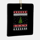 Christmas Tree Ugly Christmas Keramisch Ornament (Rechts)