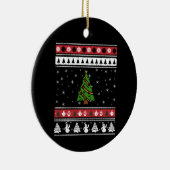 Christmas Tree Ugly Christmas Keramisch Ornament (Rechts)